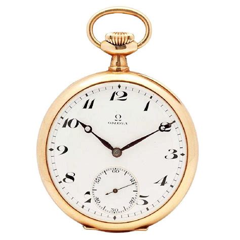 omega pocket watch 15 jewels|omega 14k gold pocket watch.